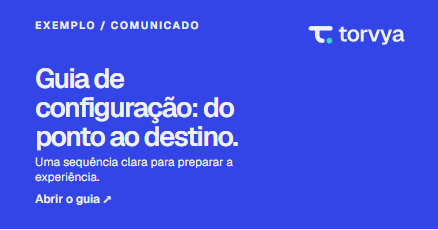 Piloto de referência da família editorial Announcement